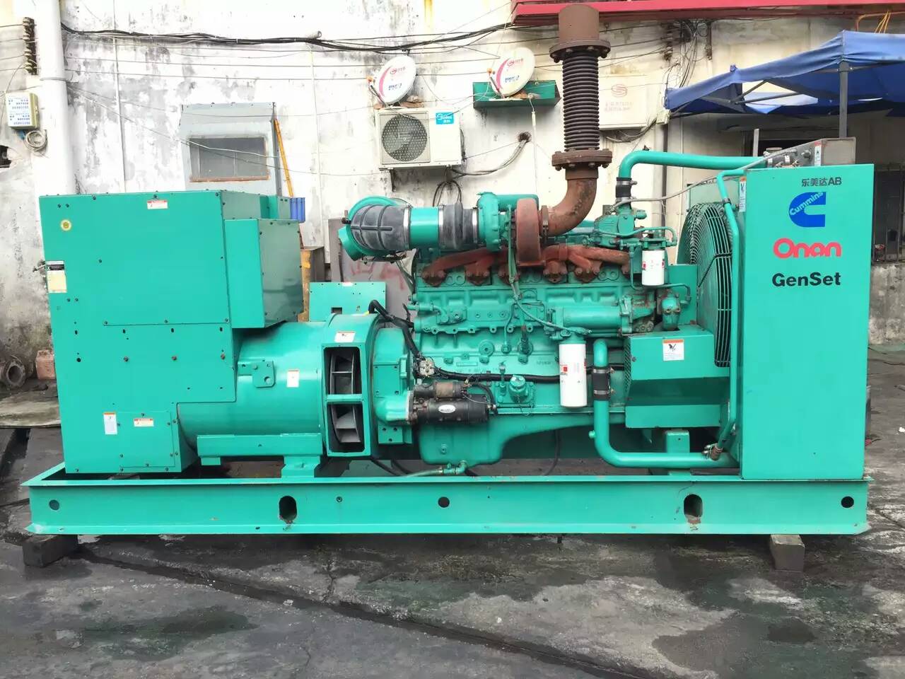 苏州租赁发电机-柴油发电机不正常冒烟的原因